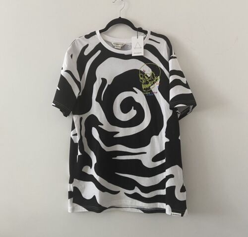 Eleven Paris Men's Logo Skull Graphic T-Shirt Size XL