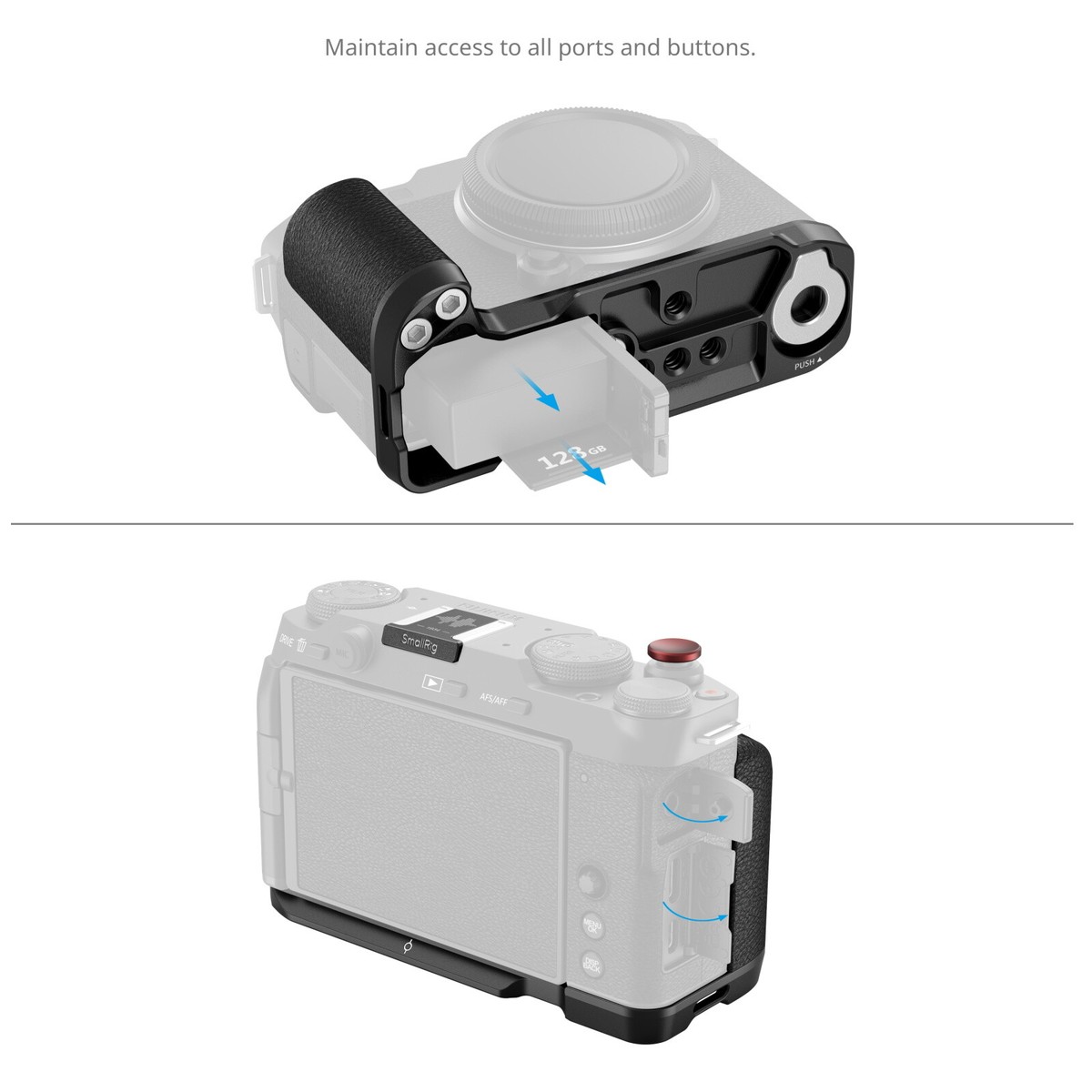 SmallRig X-M5 Handgrip L-Shape Grip for FUJIFILM X-M5 Camera SmallRig X-M5 Handgrip L-Shape Grip for FUJIFILM X-M5 Camera