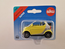SIKU 1042 SMART FORTWO CABRIO GIALLO CHIARO CONFEZIONE ORIGINALE