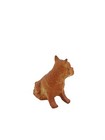 Scotty Dog Scottish Terrier Hard Plastic Figurine Brown Mini Collectible Decor — photo 3