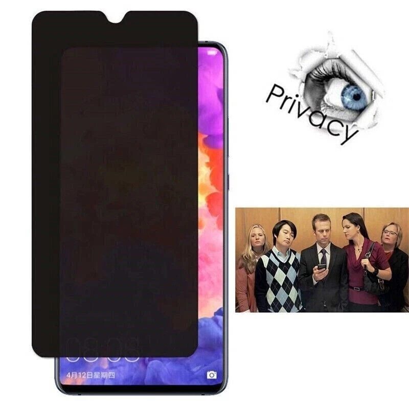 P020 Privacy Anti-Spy Glass For Honor/HTC/Huawei Nova Y61/Infinix Hot 12 - Image 2 of 4
