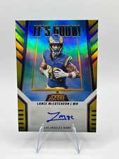 2024 Panini Score Lance McCutcheon Its Good Auto #IG-LMN Rams