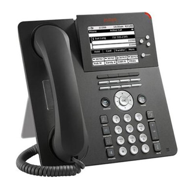 【中古】Avaya 9650 Refurbished Avaya 9650 VoIP Business POE IP Phone BLK 9650D01A