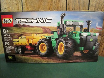 2022 LEGO TECHNIC 42136 JOHN DEERE 9620R 4WD TRACTOR 390 PIECES