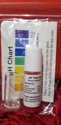 pH-Tester Flüssigkeitstropfen hergestellt von Enagic Leveluk Kangen in Japan für Wasserionisierer
