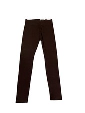 Hue XS Legging with Wide Waistband expresso Ankle Casual Gym Yoga Athletic