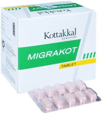 Kottakkal MIGRAKOT Tablette (100 Tab) ayurvedisch, nützlich bei Migräne & Kop...