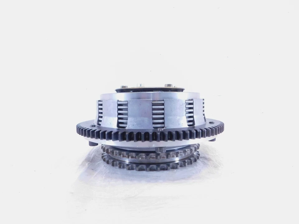 Harley Davidson Doble Cámara Electra Glide Softail y Dyna Embrague Cesta Buje y Placas Foto 4 de 4