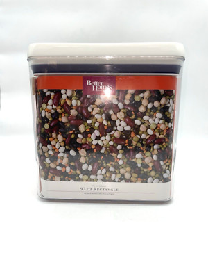 Better Homes & Gardens CanisterCup Flip-Tite  Rectangular Food Storage Container