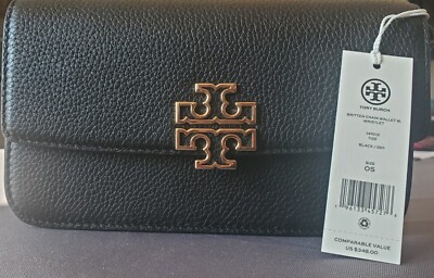 141012★Tory Burch★Britten chain wallet wristlet Tory Burch Women's Britten Chain Wallet with Wristlet