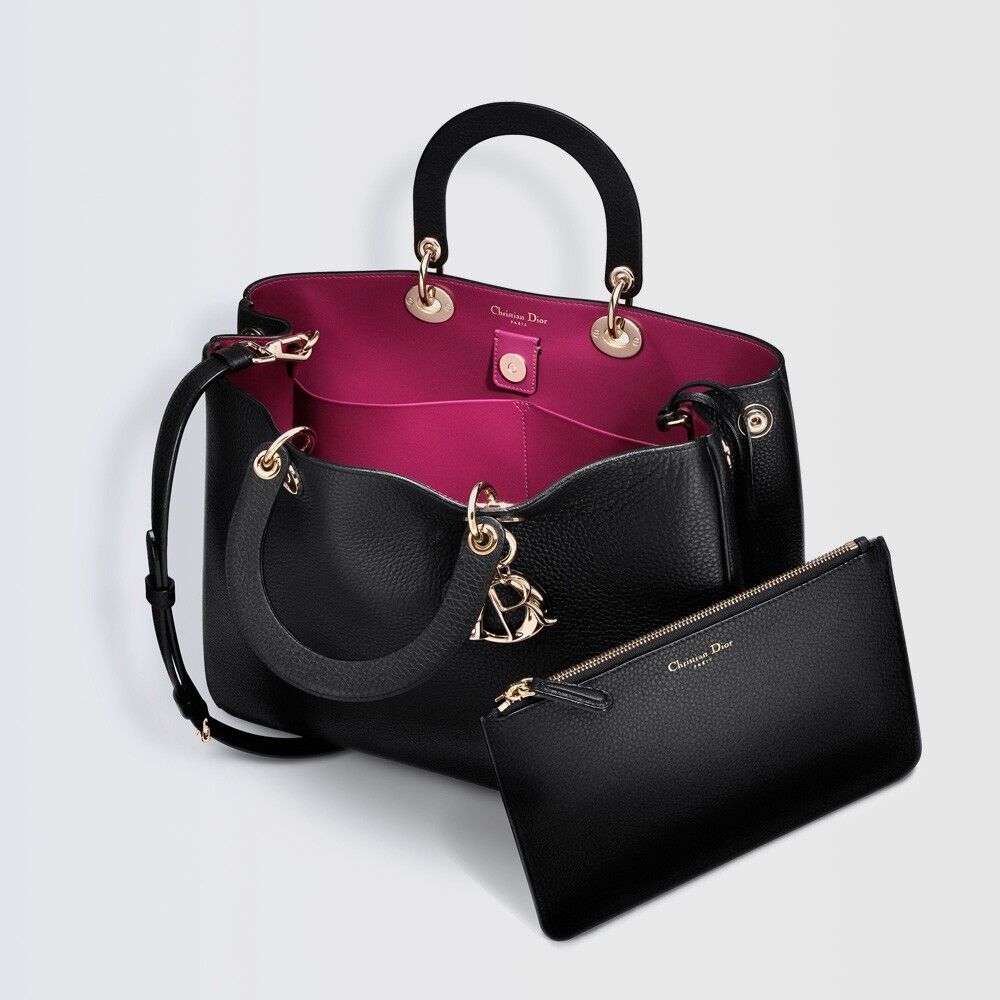 dior leather handbag