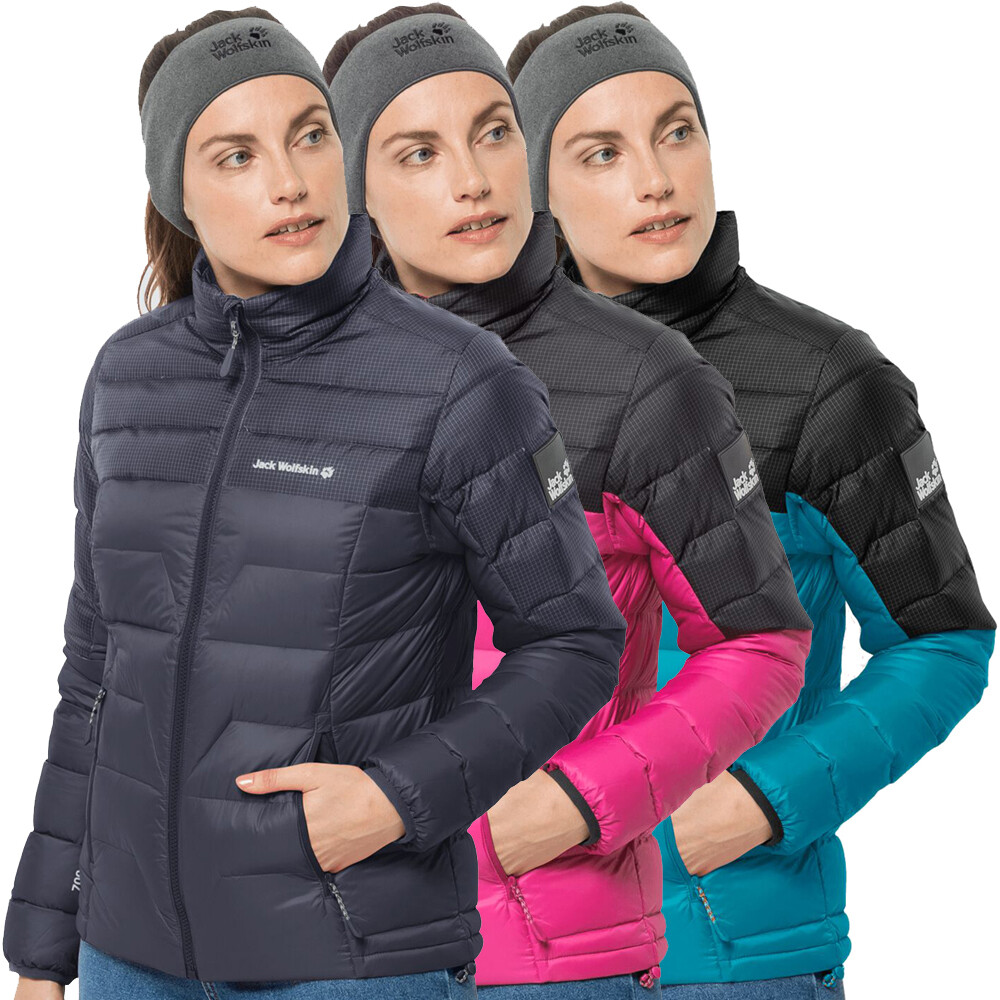 Jack Wolfskin Damen DNA Tundra Jacke winddicht aufwärmender Puffermantel