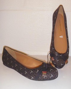 tommy hilfiger bow flats