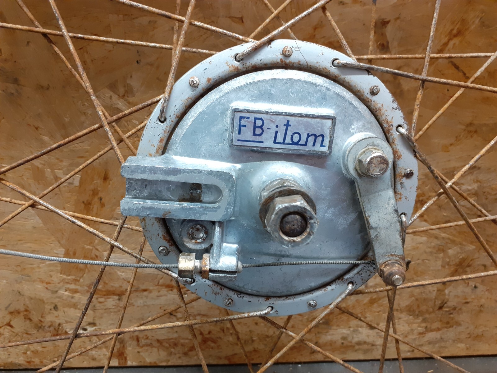 Itom 50 18Inch Moped Front Wheel eBay