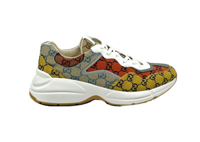 Gucci Canvas Rython GUCCI Rython GG Multicolor Canvas Sneakers | eBay.de