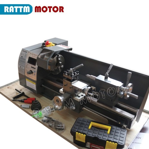 【EU】8" x 16" CD210V Metal Lathe 750W 210mm x 400mm Variable Speed for Metal Turn - Bild 2 von 6