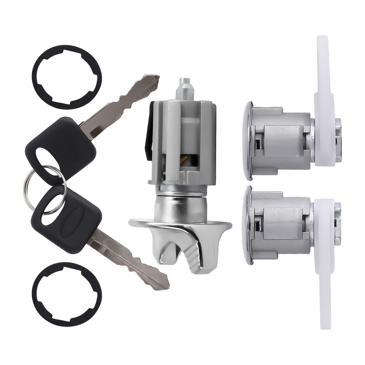 Ri-Key Security Door Lock Cylinder & Key Set - Fits Ford F250 / F350 / F450 / F550 Super Duty (1999-2016) - Driver & Passenger Side Replacement - View #11