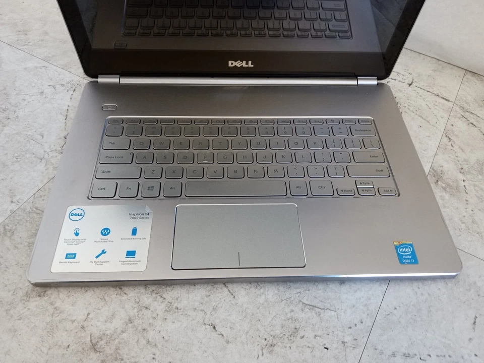 Dell Inspiron 7437 14" FHD Touchscreen i7-4510U 8GB RAM - BAD DISPLAY -RR - Image 2 of 4