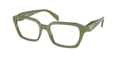 PRADA PR 14ZV 13J1O1 Green Women's 52 mm Eyeglasses