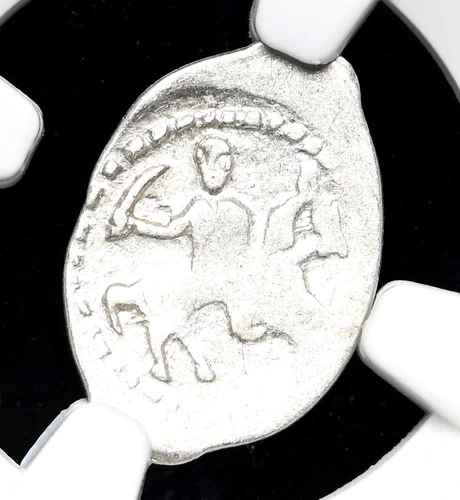 RUSSIA. Ivan IV "The Terrible", 1533-1584. Silver Kopek, Sword type, NGC VF30