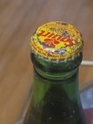 Vintage 16 oz. Green Glass Squirt Soda Pop Bottle Yellow Logo -Unopened — photo 6
