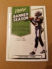 2017 Prestige Football Banner Season #7 Richard Sherman 