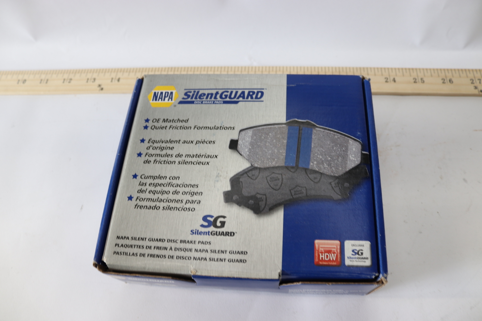 Napa Silent Guard Brake Pads Set Integrally Molded Ceramic SG9157X eBay