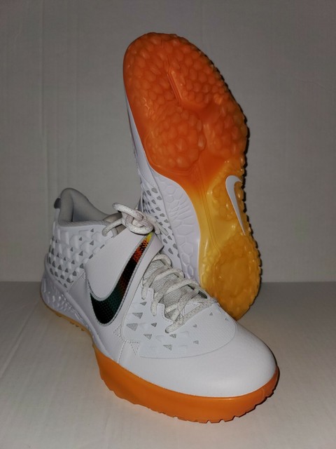 Size 10 - Nike Force Zoom Trout 6 Turf White Magma Orange 2020 for sale  online | eBay