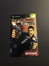 dead to rights xbox Manual Only