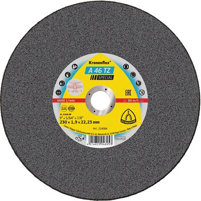 Klingspor Kronenflex A 46 TZ Special Trennscheiben 230 x 1,9 x 22,23 mm 25 Stück
