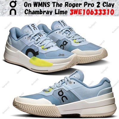On WMNS The Roger Pro 2 Clay Chambray Lime 3WE10633310 Women's Size