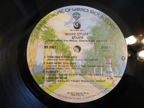 Stuff – More Stuff - LP 1977 Warner - Jazz-Funk, Winchester Press - Picture 6 of 7