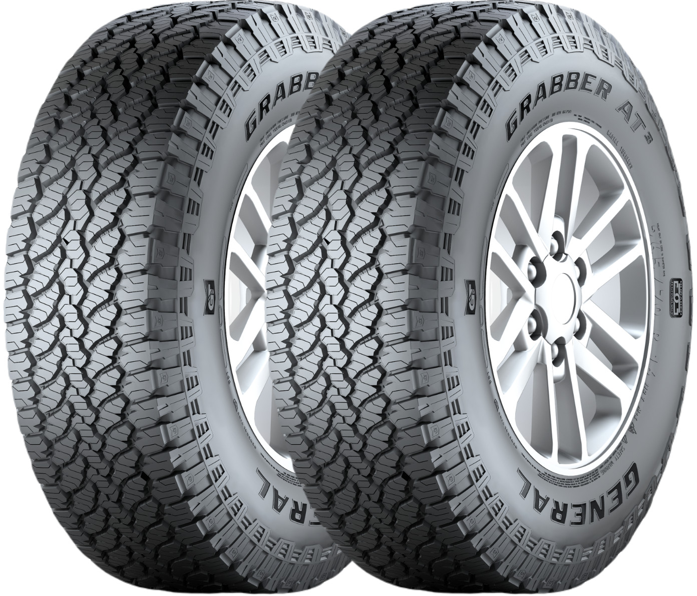 2 X 225 50 18 GENERAL GRABBER AT3 99H XL 225/50R18 2250518