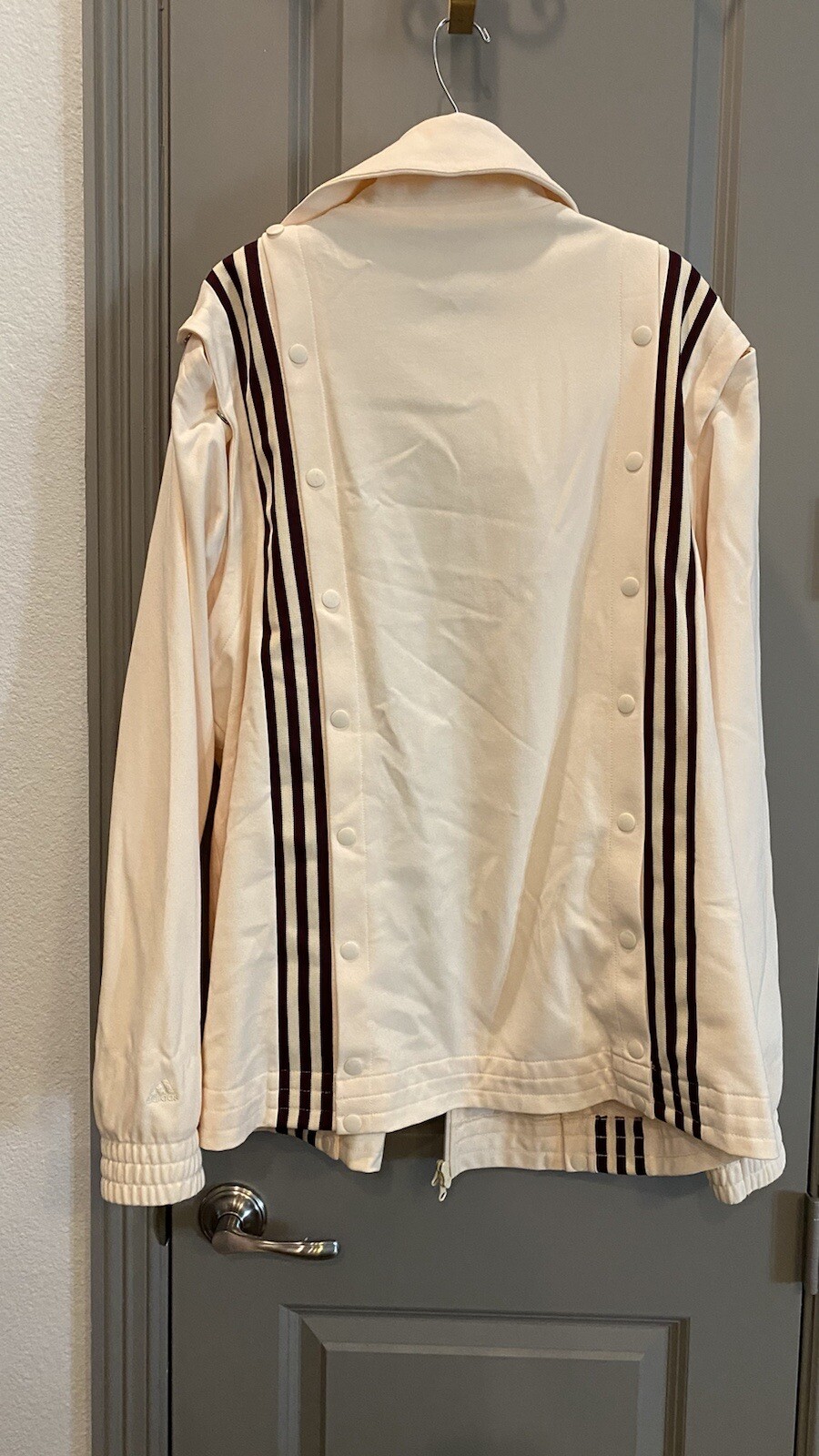 Adidas x IVY Park Ecru Track Jacket with Removable Sleeves, L image 7