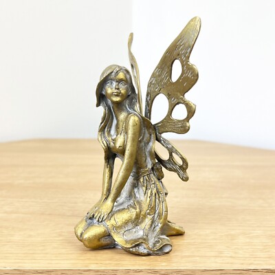 Fee Ornament Figur Statue Skulptur Figur Engel Sammlerstück Wohnzimmer