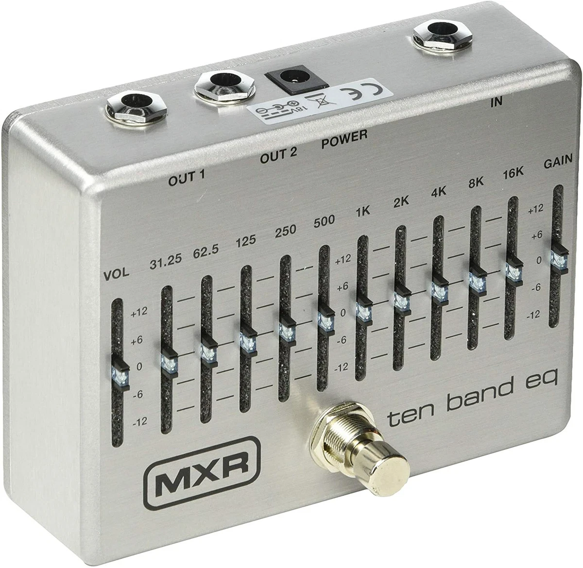 MXR M108S 10 Band EQ Equalizer Guitar Effects Pedal Brand New Ship