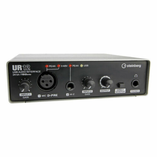 Steinberg UR22C 2x2 USB 3.0 Audio Recording Interface, 32-bit