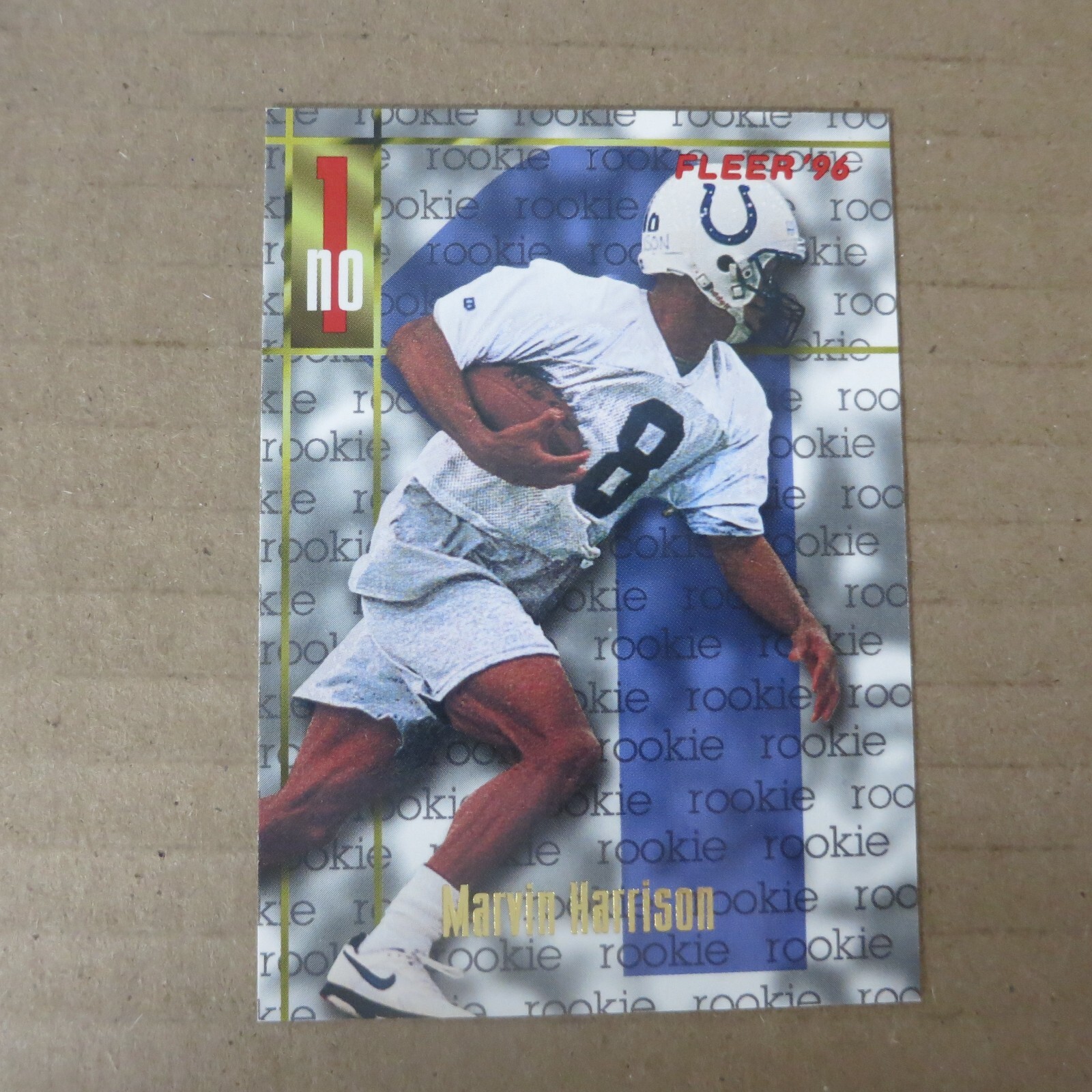 Marvin Harrison RC 1996 Fleer #159 Indianapolis Colts Syracuse U HOF