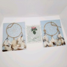 Dreamcatcher Lakota (Sioux) St. Joseph's Indian School Small 5" New 3 Lot Bag