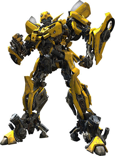 TRANSFORMERS Movie BUMBLEBEE Promo Shot Full Body Window Cling