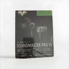 KASOTT SOUNDMASTER PRO V1 GAMING EARPHONES WITH DUAL AUDIO DRIVERS