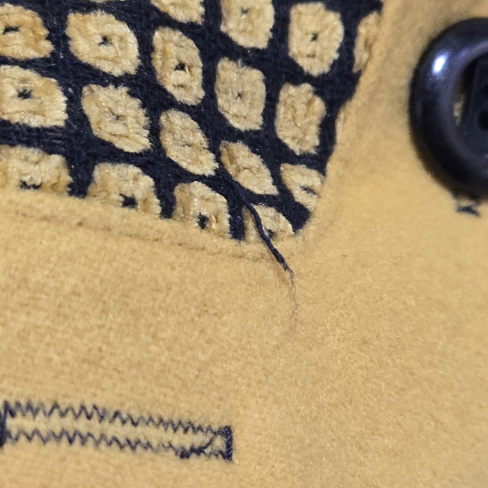 Vintage Canvasbacks Abstract Patterned Jacket Siz… - image 5