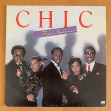 CHIC "Real People" classic 1980s Vinyl LP - 1980 Atlantic CLEANED & VG+