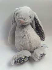 Jellycat Medium Original Blossom Silver BUNNY Bloom Soft Plush Toy GENUINE 31cm