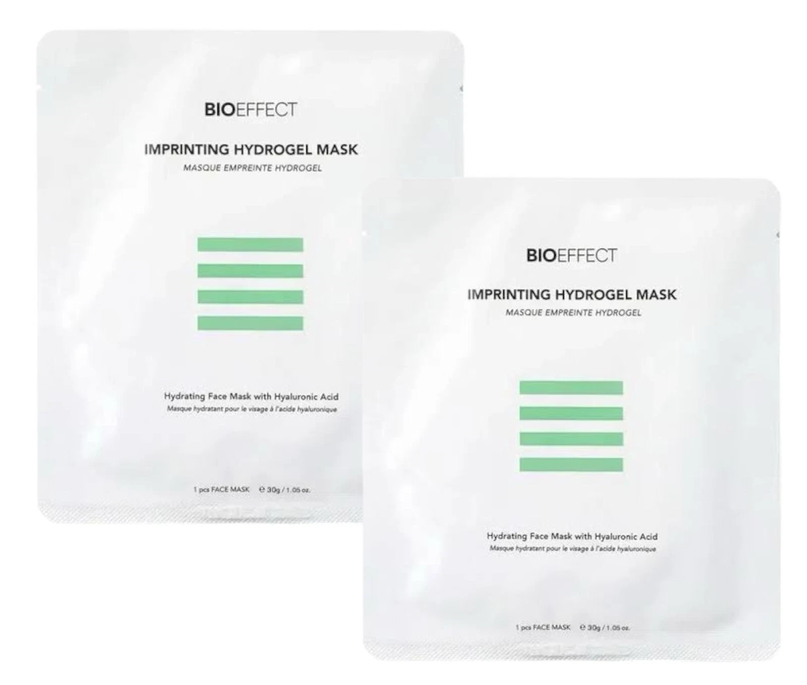 2 x Bioeffect Imprinting Hydrogel Mask Hyaluronic Acid Deep Hydration Sheet Mask - Image 2