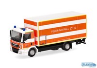 Herpa Feuerwehr DüSseldorf Man Tgm Koffer 098076