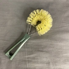 Vintage Fuller Brush Co. Bottle Brush Yellow Bristles & Blue Handles USA