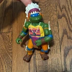 1992 TMNT Wacky Wild West Chief Leo Action Figure Vintage 90s Toy