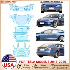 2016-2020 Tesla Model S PreCut PPF Kit Paint Protection Gloss Clear Film