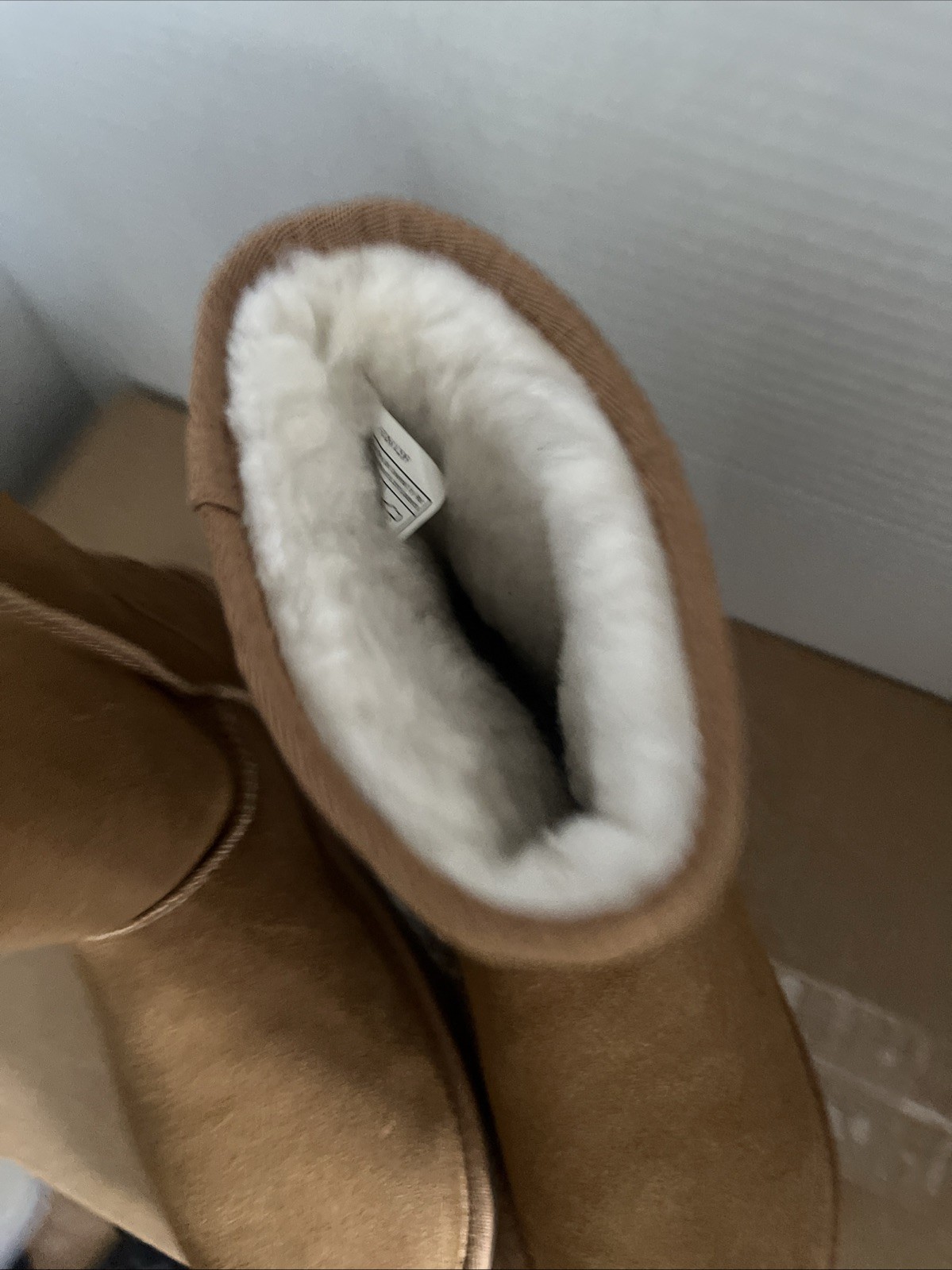 Koolaburra By UGG Women's Classic Short Chestnut Suede Boots Size 5